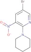 5-Bromo-3-nitro-2-(piperidin-1-yl)pyridine