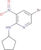 5-Bromo-2-cyclopentylamino-3-nitropyridine