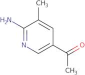 1-(6-Amino-5-methylpyridin-3-yl)ethan-1-one