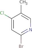 2-Bromo-4-chloro-5-methylpyridine