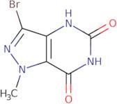 3-Bromo-1-methyl-1H-pyrazolo[4,3-d]pyrimidine-5,7-diol