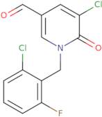 5-Chloro-1-(2-chloro-6-fluorobenzyl)-6-oxo-1,6-dihydro-3-pyridinecarbaldehyde