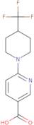 6-[4-(Trifluoromethyl)piperidino]nicotinic acid