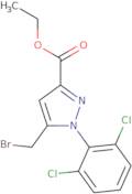 5-Bromomethyl-1-(2,6-dichloro-phenyl)-1H-pyrazole-3-carboxylic acid ethyl ester