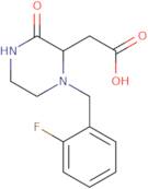 [1-(2-Fluoro-benzyl)-3-oxo-piperazin-2-yl]-acetic acid