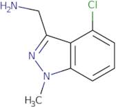 1-(4-Chloro-1-methyl-1H-indazol-3-yl)methanamine