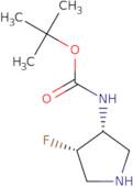 (3R,4S)-3-(Boc-amino)-4-fluoropyrrolidine