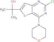 2-[2-chloro-4-(morpholin-4-yl)thieno[3,2-d]pyrimidin-6-yl]propan-2-ol