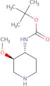 trans-4-(Boc-amino)-3-methoxypiperidine