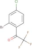 2,2,2-Trifluoro-1-(2-bromo-4-chlorophenyl)ethanone