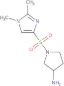 (E)-3-(4-bromo-2-chloroanilino)-1-phenylprop-2-en-1-one