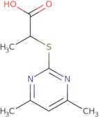 2-(4,6-Dimethyl-pyrimidin-2-ylsulfanyl)-propionic acid