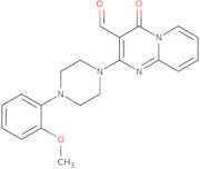 2-[4-(2-Methoxyphenyl)-1-piperazinyl]-4-oxo-4H-pyrido[1,2-a]pyrimidine-3-carbaldehyde