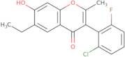 3-(2-Chloro-6-fluoro-phenyl)-6-ethyl-7-hydroxy-2-methyl-chromen-4-one