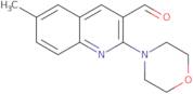 6-Methyl-2-morpholin-4-yl-quinoline-3-carbaldehyde