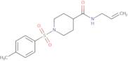 1-(4-Methylbenzenesulfonyl)-N-(prop-2-en-1-yl)piperidine-4-carboxamide