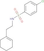 4-Chloro-N-[2-(cyclohex-1-en-1-yl)ethyl]benzene-1-sulfonamide