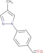 4-(4-Methyl-1H-pyrazol-1-yl)benzaldehyde