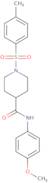 N-(4-Methoxyphenyl)-1-[(4-methylphenyl)sulfonyl]-4-piperidinecarboxamide