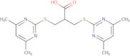 3-[(4,6-Dimethylpyrimidin-2-yl)sulfanyl]-2-{[(4,6-dimethylpyrimidin-2-yl)sulfanyl]methyl}propanoic…