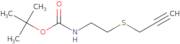 tert-Butyl N-[2-(prop-2-yn-1-ylsulfanyl)ethyl]carbamate