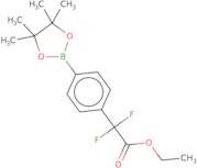 Ethyl 2,2-difluoro-2-[4-(tetramethyl-1,3,2-dioxaborolan-2-yl)phenyl]acetate