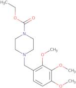 4-[(2,3,4-Trimethoxyphenyl)methyl]-1-piperazinecarboxylic acid ethyl ester