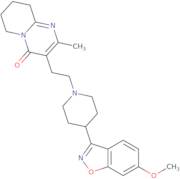 6,7,8,9-Tetrahydro-3-[2-[4-(6-methoxy-1,2-benzisoxazol-3-yl)-1-piperidinyl]ethyl]-2-methyl-4H-pyrido[1,2-a]pyrimidin-4-one