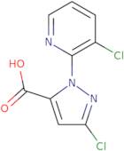 3-chloro-1-(3-chloropyridin-2-yl)-1h-pyrazole-5-carboxylic acid