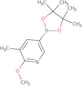 2-Methoxy-3-methylpyridine-5-boronic acid pinacol ester