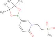 1-[2-(Methylsulfonyl)ethyl]-6-oxo-1,6-dihydropyridine-3-boronic acid Pinacol Ester