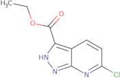 6-Chloro-1H-pyrazolo[3,4-b]pyridine-3-carboxylic acid ethyl ester