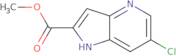 methyl 6-chloro-1H-pyrrolo[3,2-b]pyridine-2-carboxylate