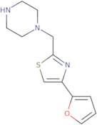 1-{[4-(2-Furyl)-1,3-thiazol-2-yl]methyl}piperazine