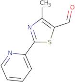 4-Methyl-2-(pyridin-2-yl)thiazole-5-carbaldehyde