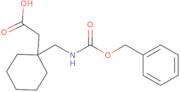 2-[1-({[(Benzyloxy)carbonyl]amino}methyl)cyclohexyl]acetic acid