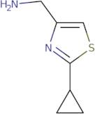 (2-Cyclopropyl-1,3-thiazol-4-yl)methanamine