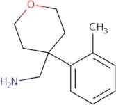 [4-(2-Methylphenyl)oxan-4-yl]methanamine