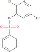 N-(5-Bromo-2-chloropyridin-3-yl)benzenesulfonamide