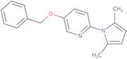 5-(benzyloxy)-2-(2,5-dimethyl-1H-pyrrol-1-yl)pyridine