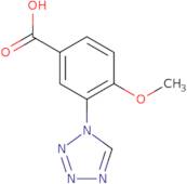 4-Methoxy-3-(1H-1,2,3,4-tetrazol-1-yl)benzoic acid