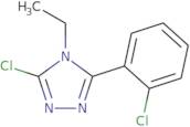 3-Chloro-5-(2-chlorophenyl)-4-ethyl-4H-1,2,4-triazole