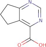 5H,6H,7H-Cyclopenta[D]pyrimidine-4-carboxylic acid