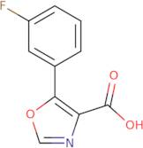 5-(3-Fluorophenyl)-1,3-oxazole-4-carboxylic acid