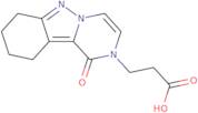 3-(1-Oxo-7,8,9,10-tetrahydropyrazino[1,2-b]indazol-2(1H)-yl)propanoic acid