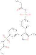 N-((4-(5-Methyl-3-(3-(N-propionylsulfamoyl)phenyl)isoxazol-4-yl)phenyl)sulfonyl)propionamide