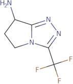3-(Trifluoromethyl)-6,7-dihydro-5H-pyrrolo[2,1-c][1,2,4]triazol-7-amine