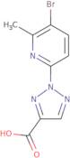 2-(5-Bromo-6-methylpyridin-2-yl)-2H-1,2,3-triazole-4-carboxylic acid