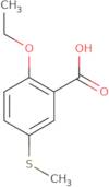 2-Ethoxy-5-(methylthio)benzoic acid