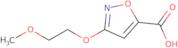 3-(2-Methoxyethoxy)isoxazole-5-carboxylic acid